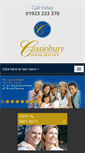 Mobile Screenshot of cassioburydental.com